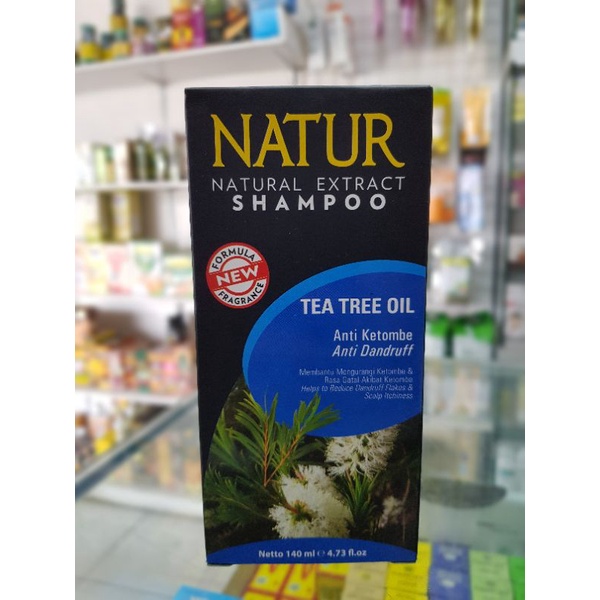 Natur Natural Extract Shampoo Tea Tree Oil 140 ml / Shampoo Natur