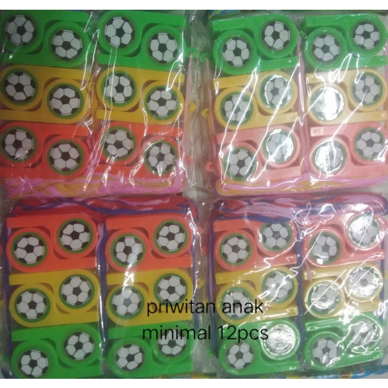 PELUIT ANAK PRIWITAN mainan GAMBAR BOLA ISI 12PCS minimal pembelian 12pcs