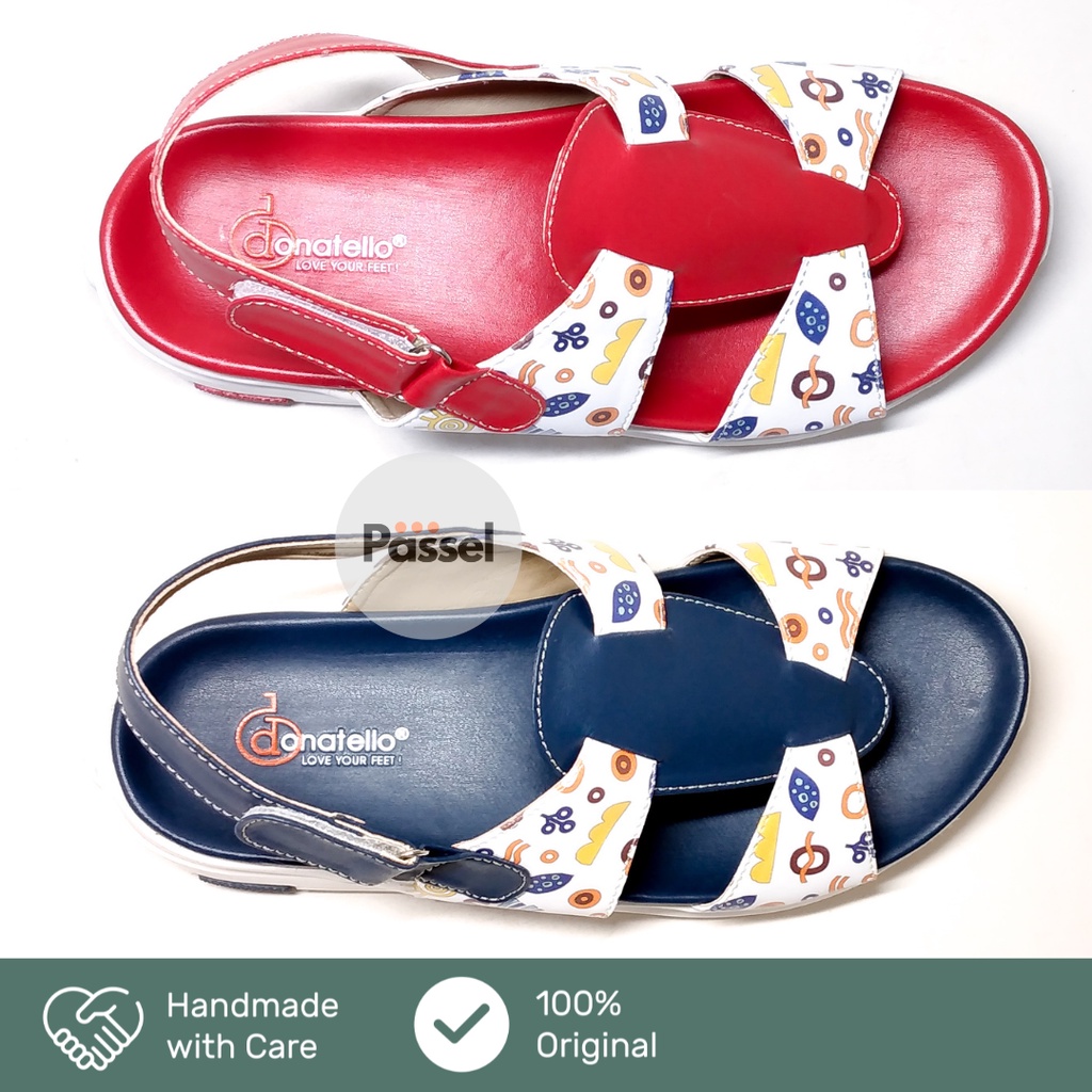 Donatello Sz. 26-30 / 31-35 Sepatu Sandal Anak Perempuan Kasual Printing | DC120303