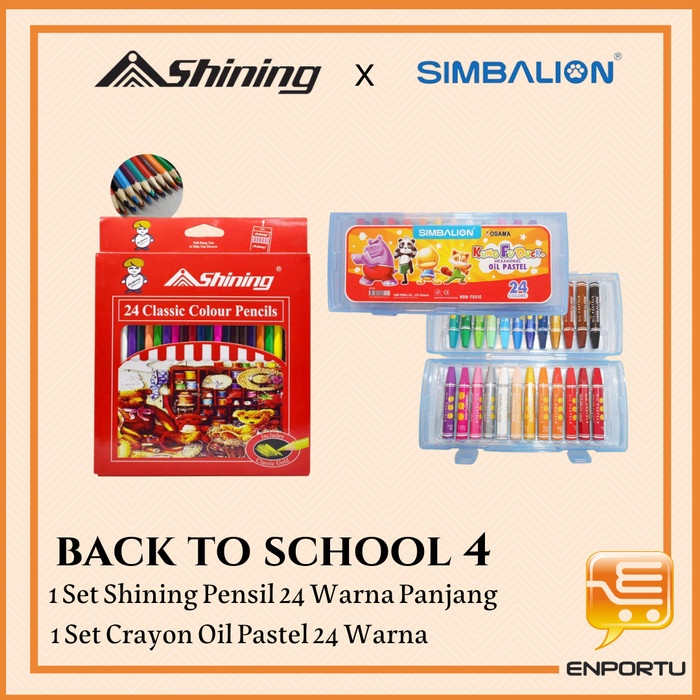 

Paket Back To School 4 / Set Mewarnai Anak - Peralatan Menggambar Anak