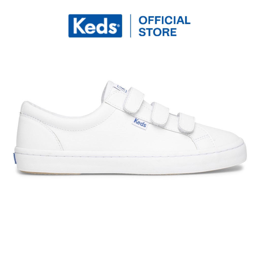 keds tiebreak leather white
