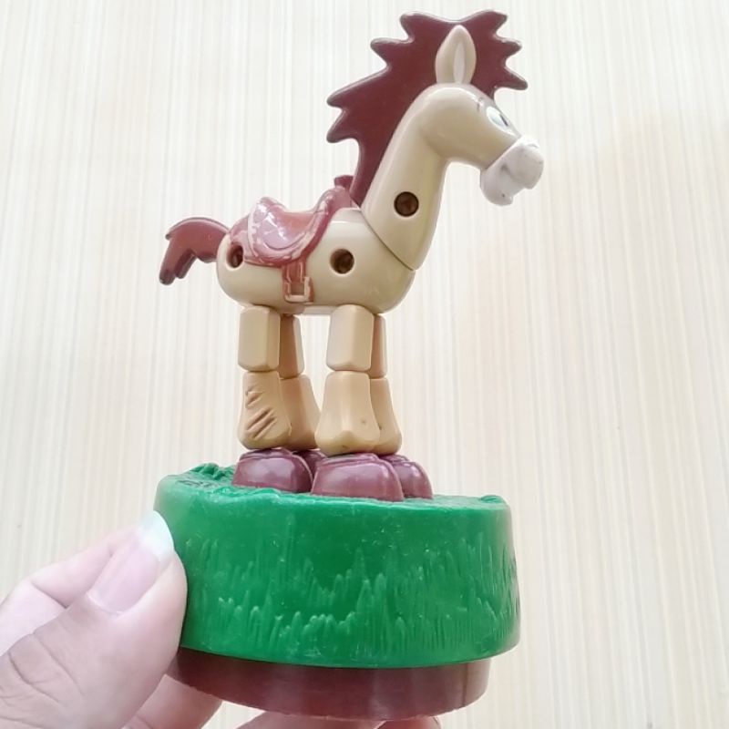 Mainan / Pajangan Patung Figure Kuda Bullseye Toy Story Toys Bekas