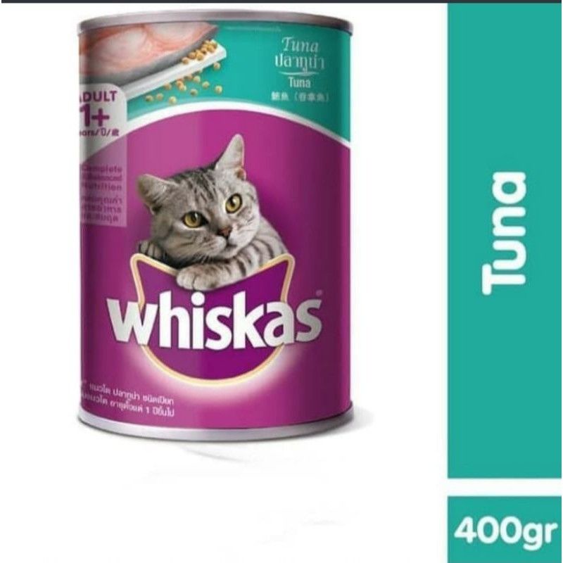 

Whiskas Kaleng Adult Tuna 400 Gr