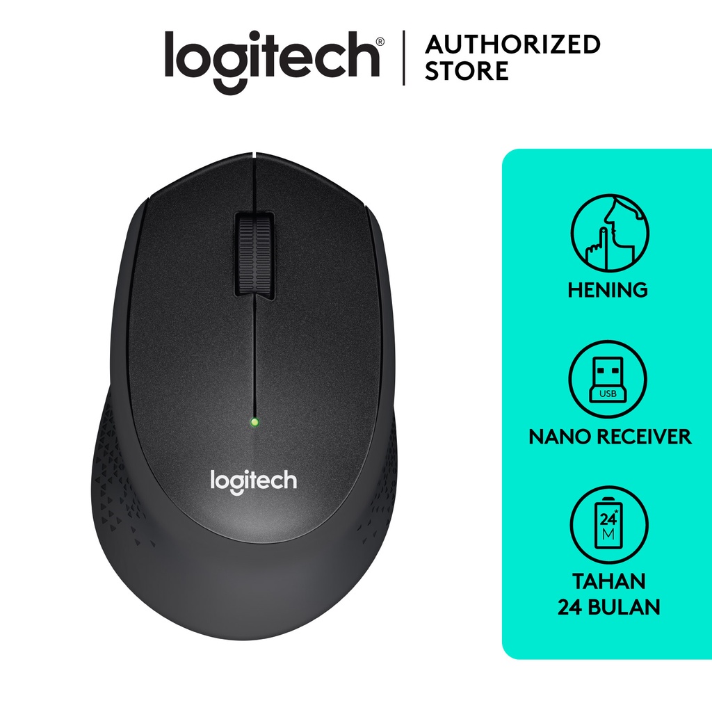 Logitech M330 Mouse Wireless Silent Click