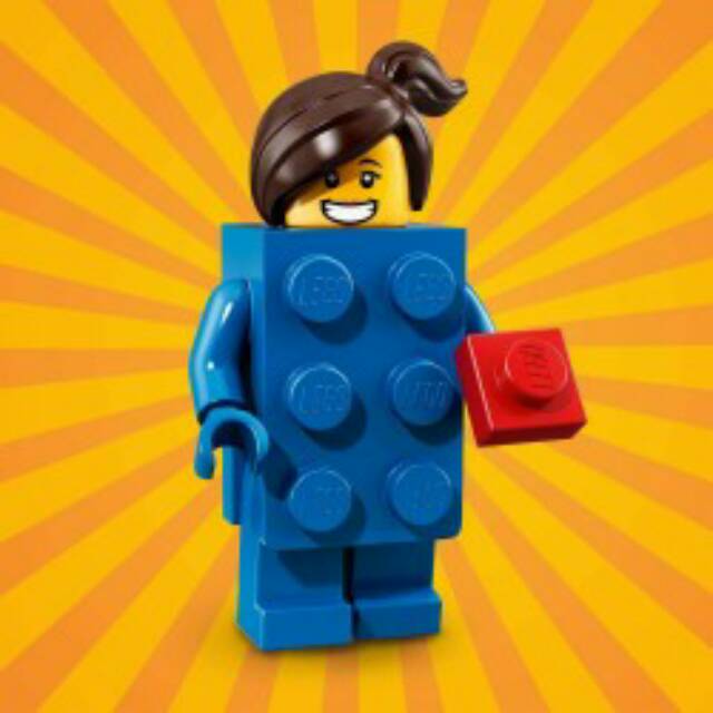 Lego Minifigures Series 18 (Blue Suit Brick Guy)