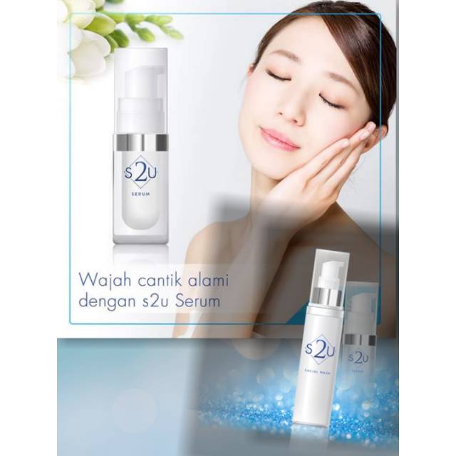 S2U Serum & Facial Wash - Vitamin Wajah Asli Korea