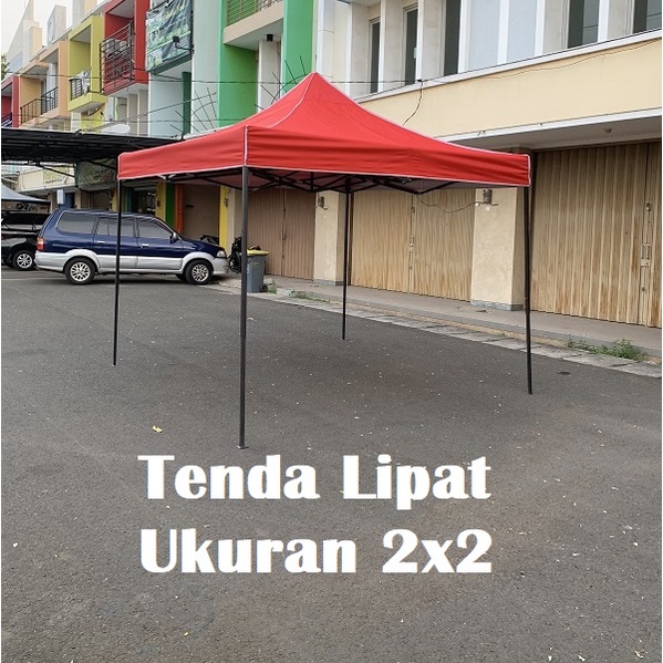 Tenda Lipat Ukuran 2x2 Dengan Ketebalan Besi 0.6 MM / Tenda Matic / Folding Tent