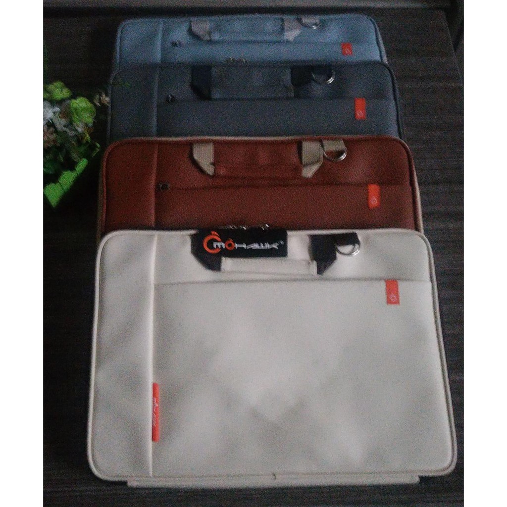 Tas mohawk semi kulit 14 inch bahan premium