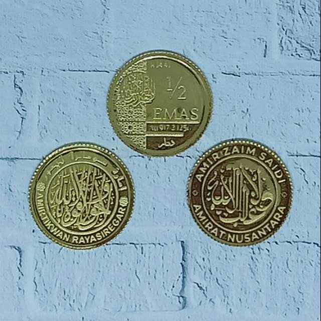 Nisfu Dinar ( ½ Dinar )