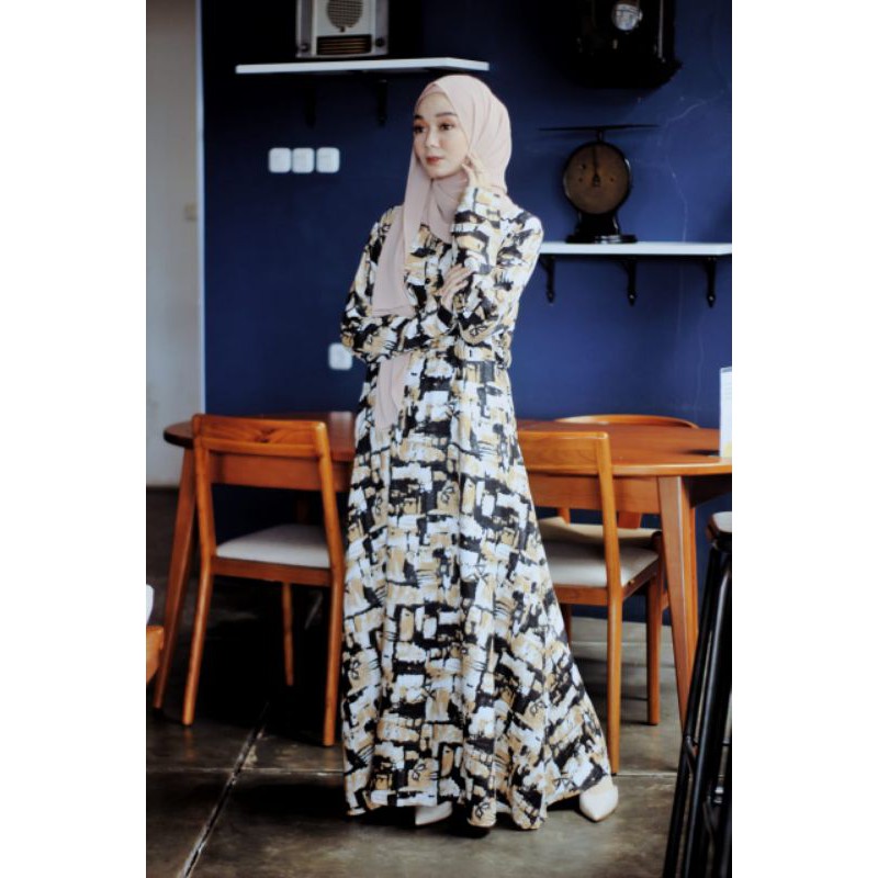 ALINE DRESS GAMIS RAYON HOMEY DRESS