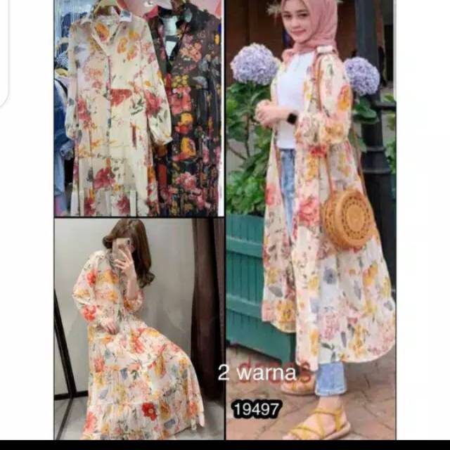 MAXXIDRESS LONG TUNIK Nagita//Outer Nagita