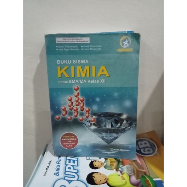 buku kimia kelas 12 SMA intan pariwara