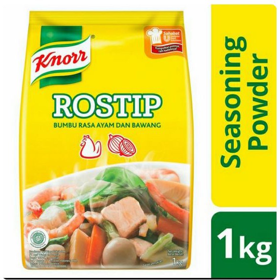 

Knorr bumbu pelezat rasa ayam Rostip 1kg/penyedap rasa ayam/bumbu ayam