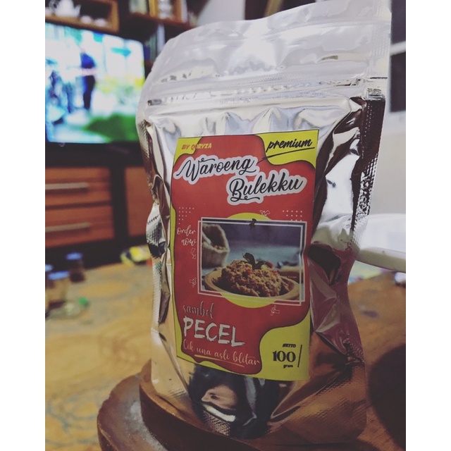 

waroeng bulekku sambel pecel premium cik una asli blitar/ sambel pecel premium/ pecel blitar 100gr