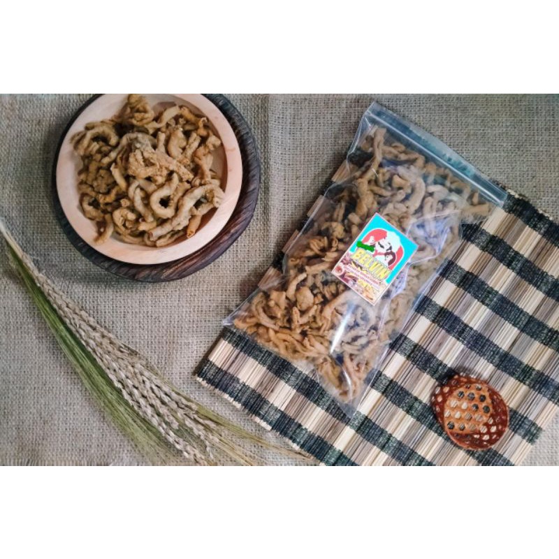 

Kripik Usus Ayam Crispy 500gr