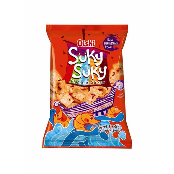 

OISHI SUKY SUKY UDANG SWEET&SPICY 65GR