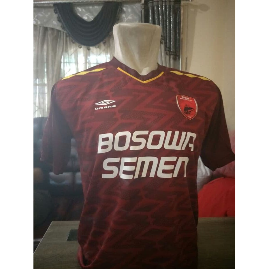 Jersey Baju Kaos PSM Makassar Home 18/19 Grade Ori Futsal Murah Liga 1