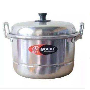 Panci Pengukus Dandang Maspion Jawa/Eagle/Paramount 22cm / Panci Masak Aluminium Maspion Jawa Tebal 