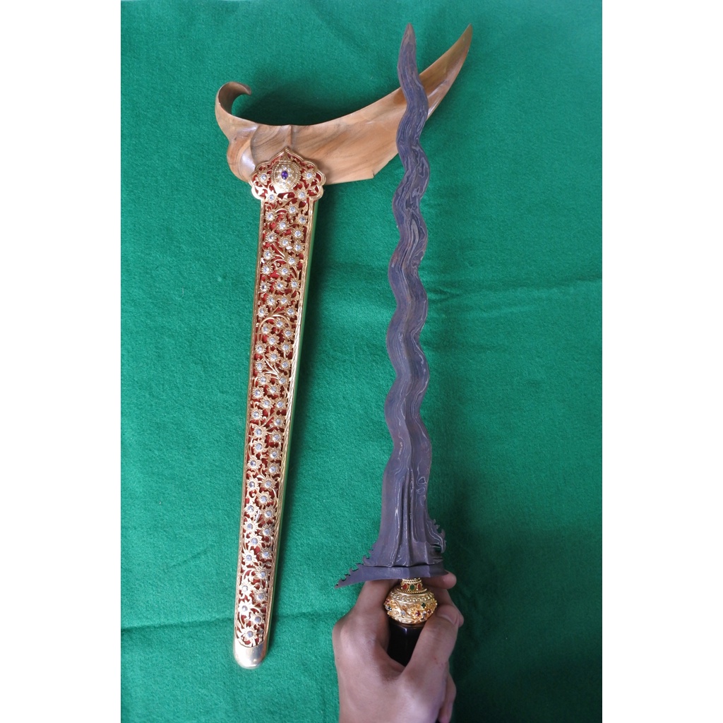 Keris parungsari warangka ladrang wfn8038