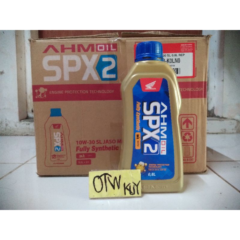 Oli mesin matic honda spx2 0.8 lt (full syntetic)..for all matic honda