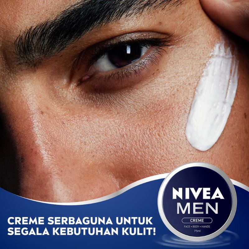 ☘️Yuri Kosmetik☘️ Nivea Men Creme Tin /30ML/75ML