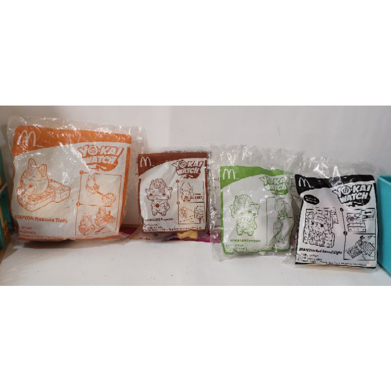 happy meal yokai watch choroq mobil motor