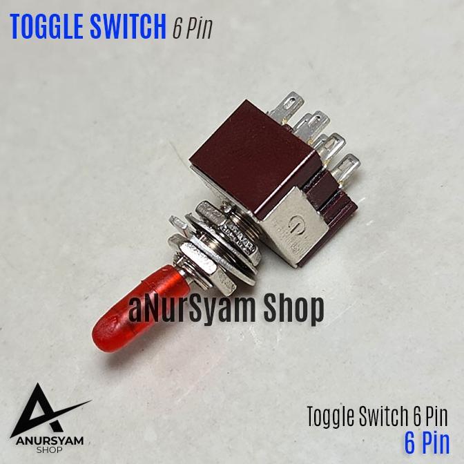 Saklar Mini 6 Pin / Saklar Kecil 6 PIN / Switch 6 Pin anursy44 Murah