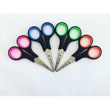 gunting kertas - panjang 12 , 14 , 16 cm - hitam