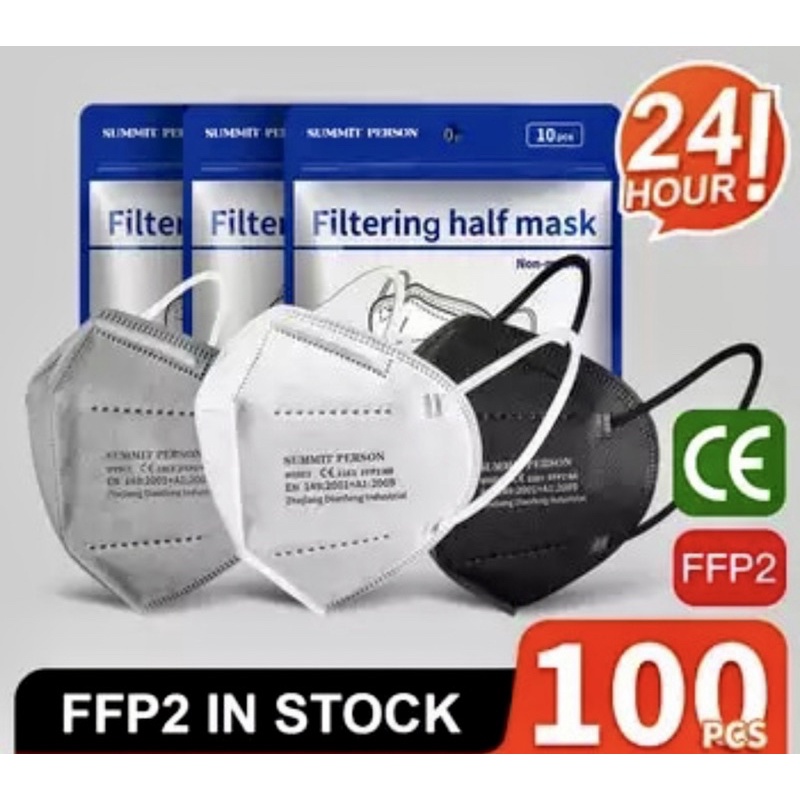 FFP2 Face Mask KN95 99% Filtration