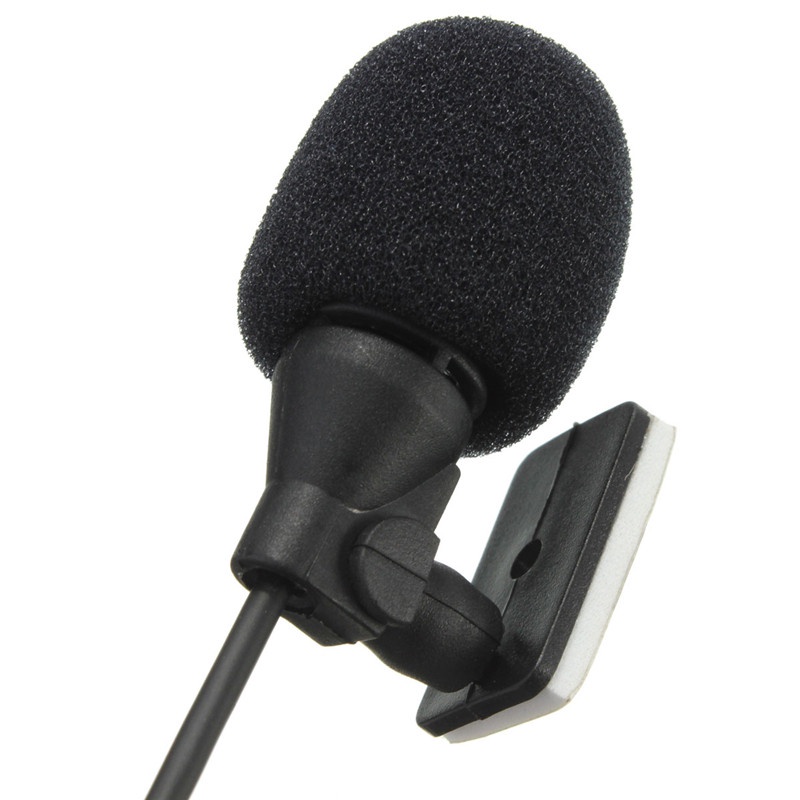 Mic Clip On Stereo Microphone 3.5mm - DZ0289 - Black