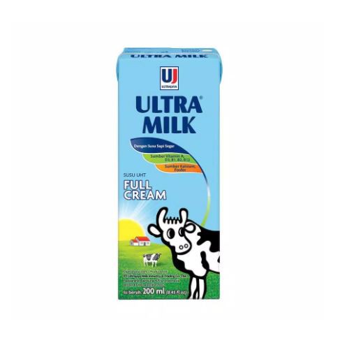 

Ultra Milk Susu UHT Full Cream 250 ml