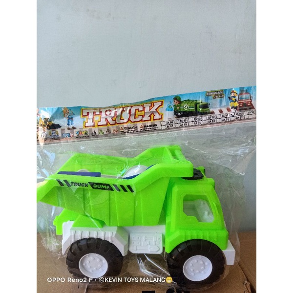 AK 96 HEAVY TRUCK DUMP + SAND TOYS ( OPP ) / MAINAN DUMP TRUK PASIR PLUS ALAT MAINAN PASIR