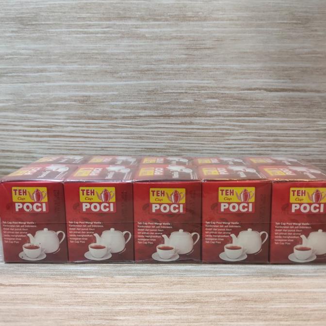 

[COD] Teh Cap Poci Vanilla 1 pak (10pcs@50g) [COD]
