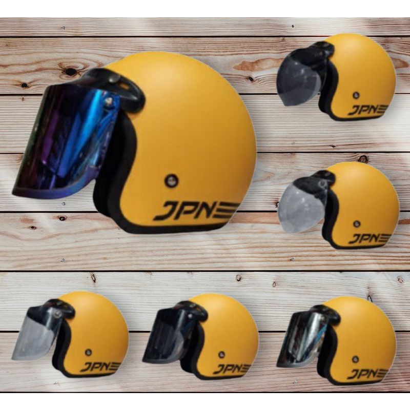 Helm jpn kuning doff original SNI