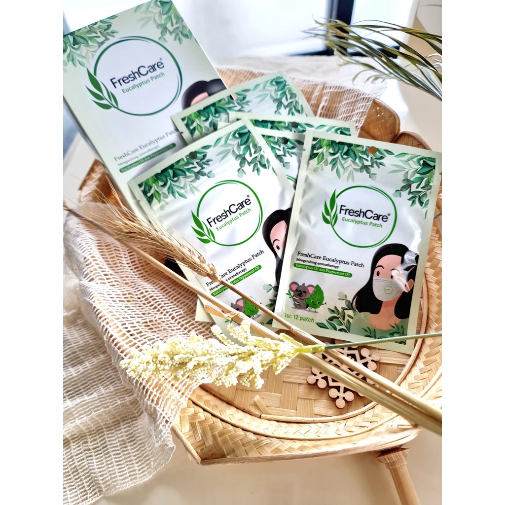 FreshCare Eucalyptus Patch [ 12 stiker/sachet ]