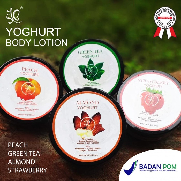 BODY LOTION YOGHURT PEACH BY SYB ORIGINAL