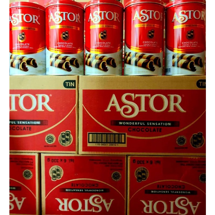 Astor Coklat/AstorPremium/Astor Kaleng 330 GR by Mayora(PROMO)/SnackOri/SnackKiloan/SnackLoss/KueLeb