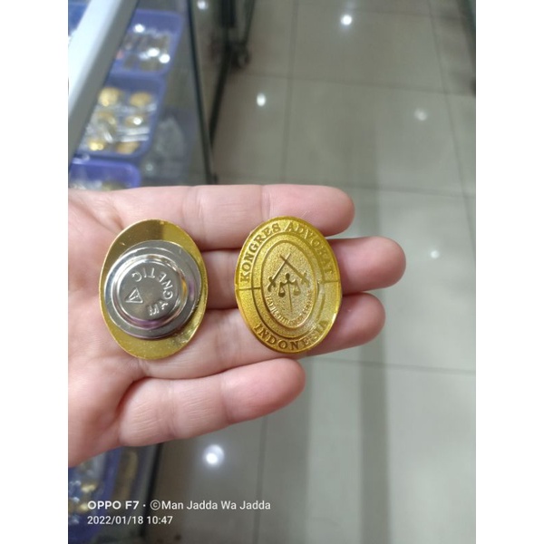 PIN KONGRES ADVOKAT INDONESIA PIN KAI PIN PENGACARA.