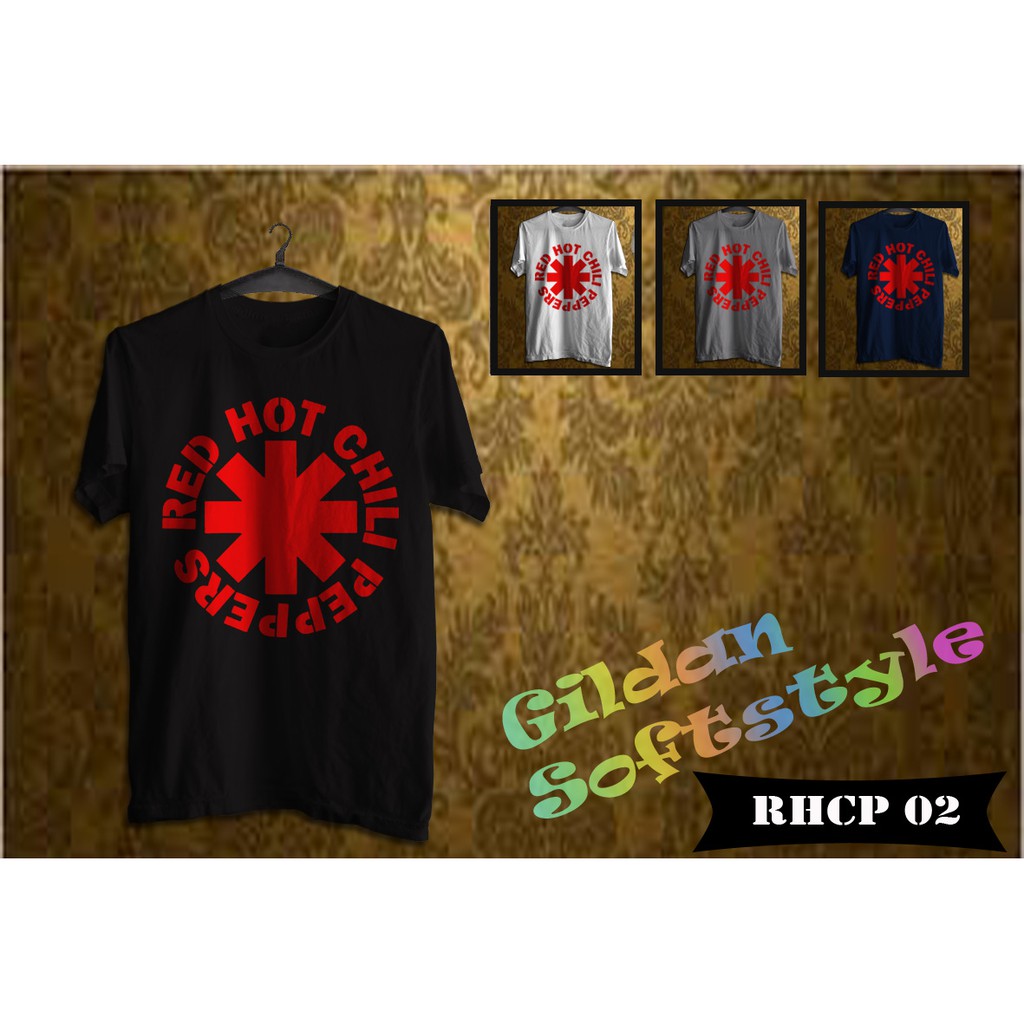 kaos red hot chili pepper original gildan rhcp02