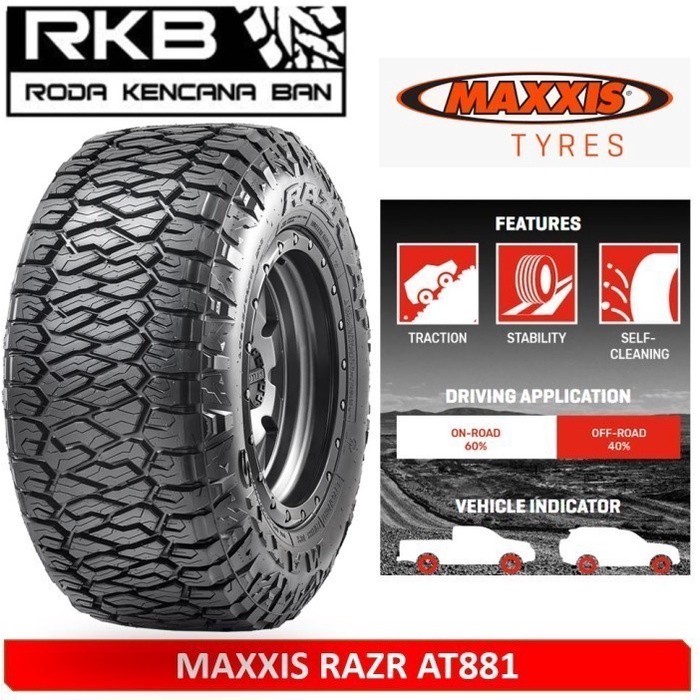 MAXXIS AT811 RAZR 235/75 R15 Ban Mobil OPEL Blazer LANDROVER Discovery