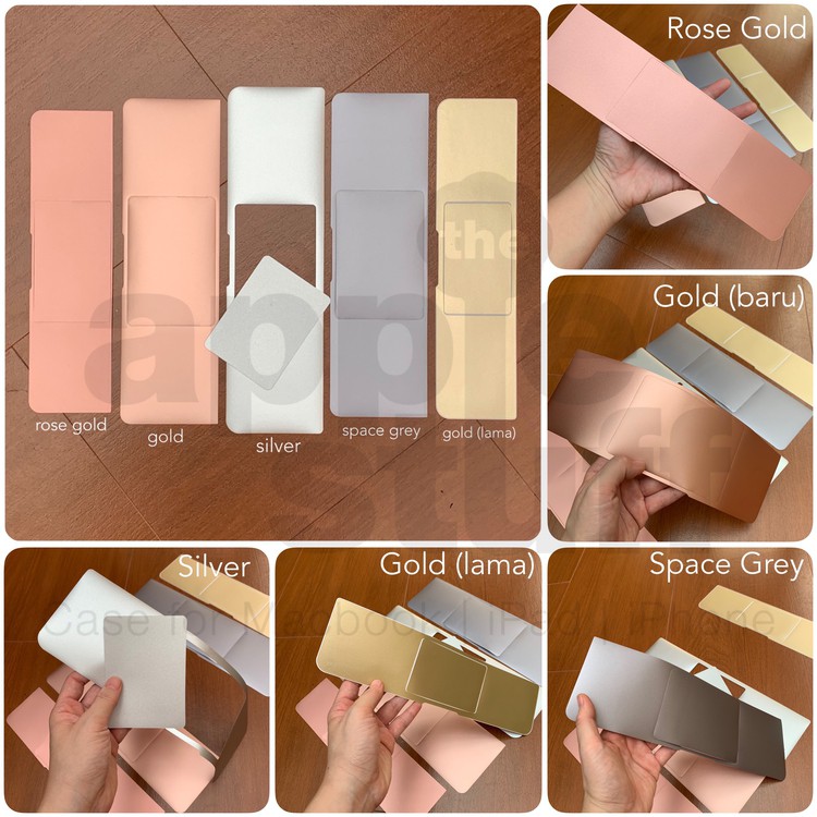 GOLD (versi lama) MacBook Palmguard dan Trackpad Protector