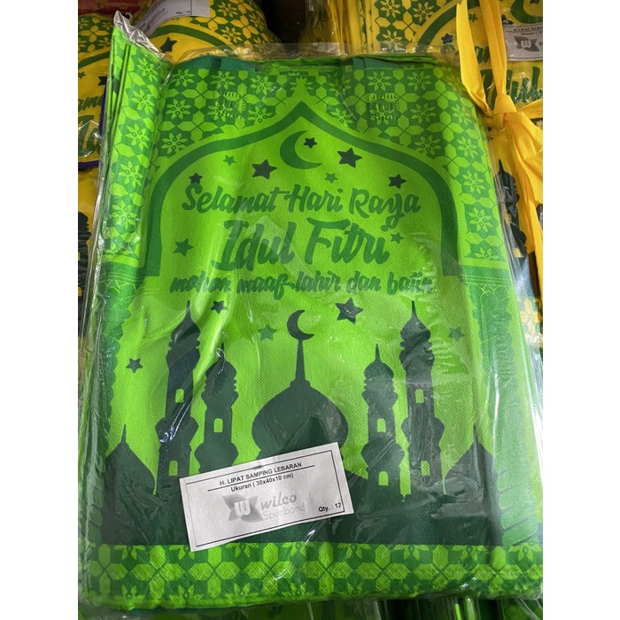 

✨ BISA COD ✨ Tas spunbond hendel idul fitri / Tas kain 30x40
