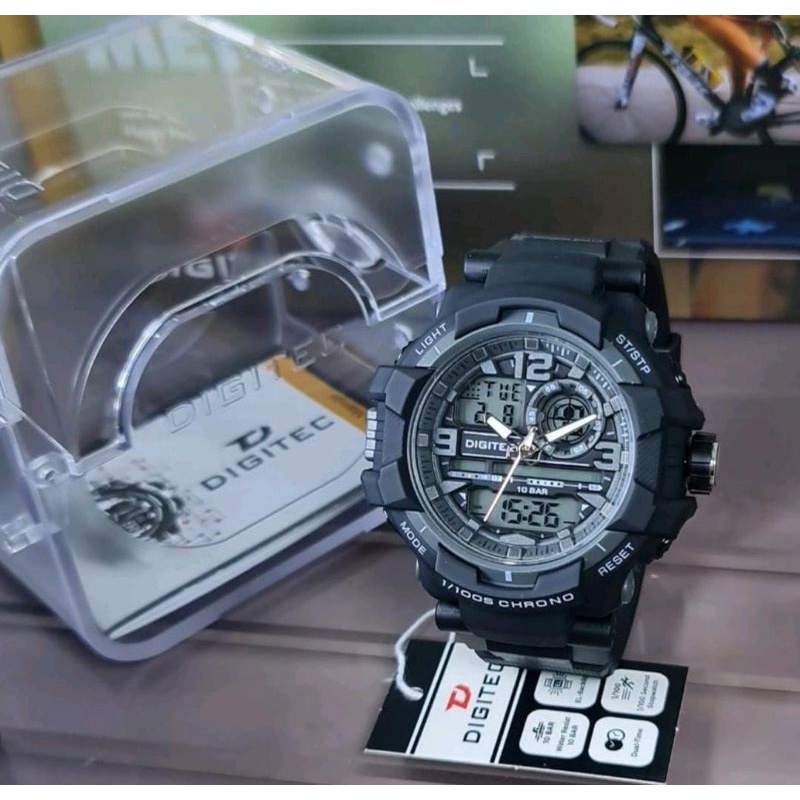 Jam Tangan DG Outdoor Terbaru Jam Tangan Dualtime Free Box Garansi &amp; Baterai Exlusive