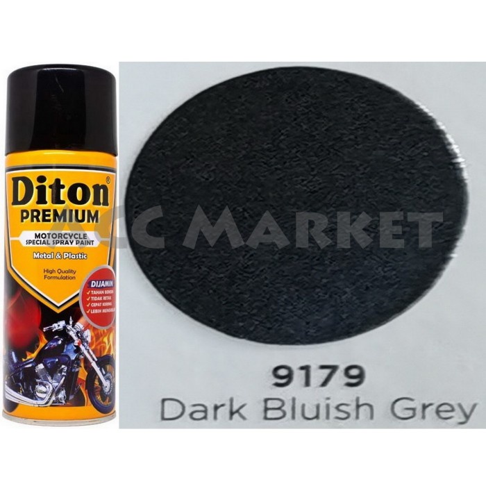 Pilox Diton Premium Pilok Pylox Abu Dark Bluish Grey 9179