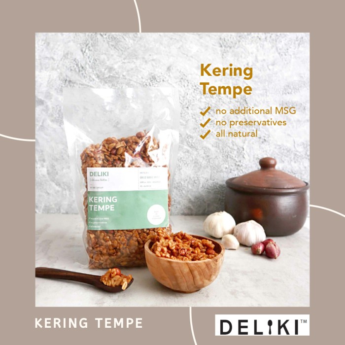 

TERLARIS DELIKI Kering Tempe No MSG - Manis