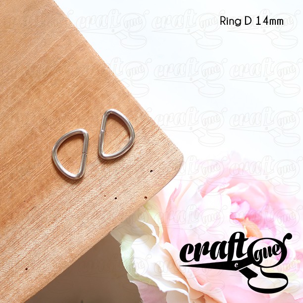 Ring D (14mm/21mm/28mm) untuk Aksesoris Tas