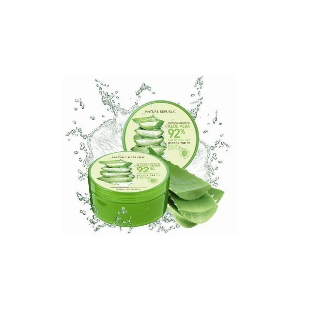 Aloe vera 92% soothing gel