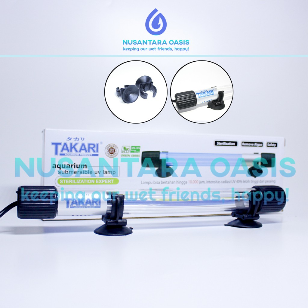 Jual LAMPU UV ULTRAVIOLET AQUARIUM TAKARI 11 WATT AQUASCAPE Shopee