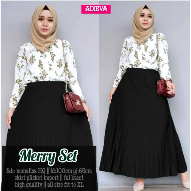 SET MONALISA + ROKPLISKET ( MERRYSET )