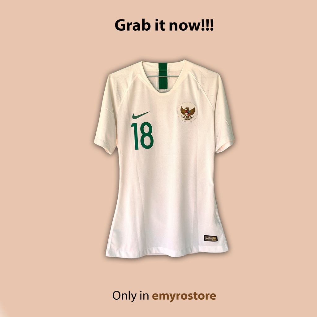 (USED) Jersey Timnas Indonesia Away #BRYLIAN 18